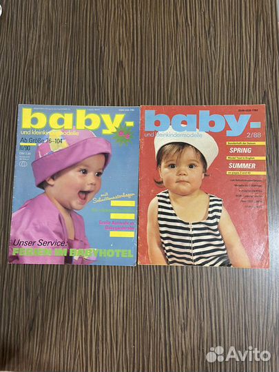 Журнал с выкройками для детей baby, Германия