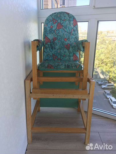 Детский стол и стульчик трансформер