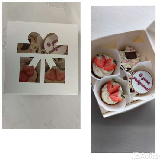 Капкейки,трайфлы и эскимо и тортики