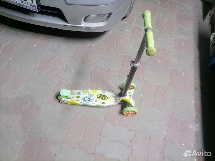Самокат детский трёхколёсный Scooter
