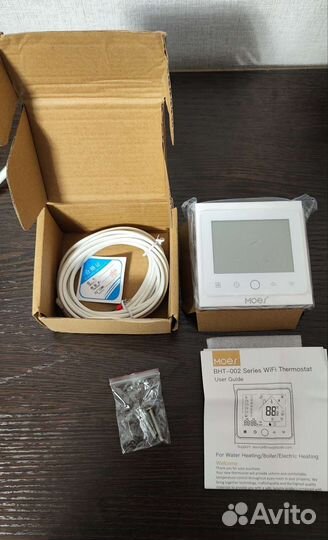 Термостат Wi-Fi для котлов/бойлеров moes + датчик