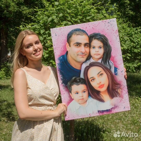 Портрет по фото на заказ