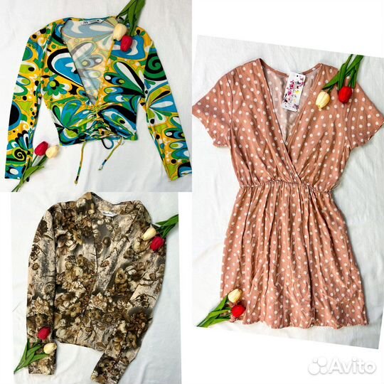 Пакет вещей на девушку XS (21шт)