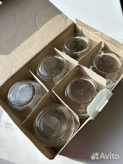 Стаканы набор 6 штук отдам бесплатно
