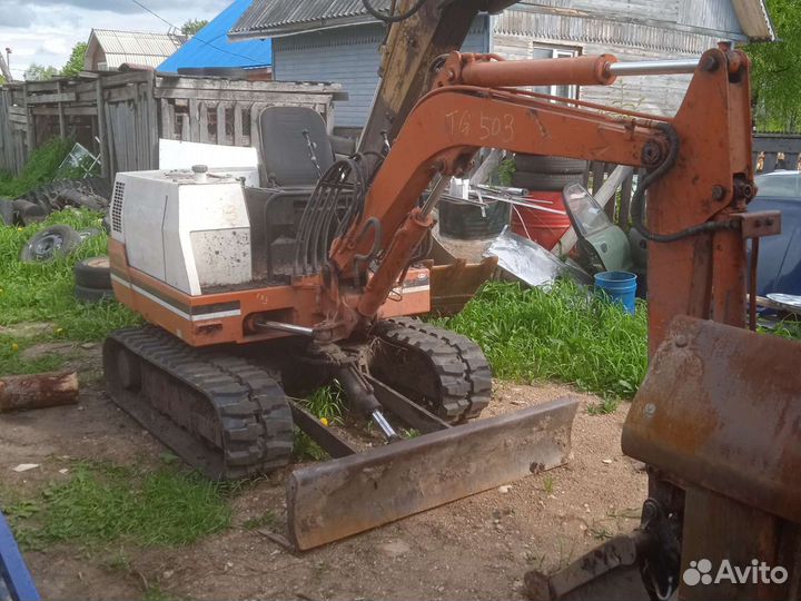 Услуги миниэкскаватора