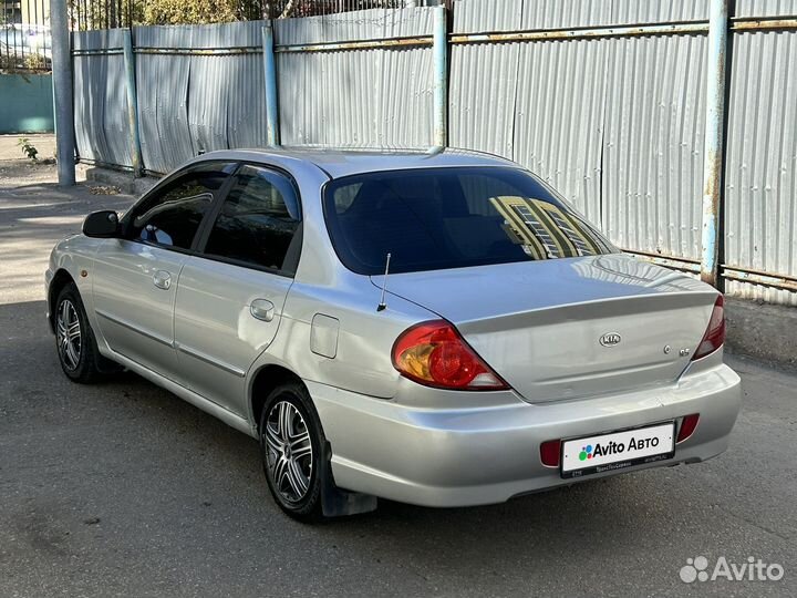 Kia Spectra 1.6 МТ, 2006, 274 000 км