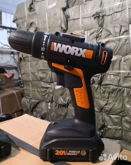 Аккумуляторный шуруповерт Worx WX101L.9 ориг