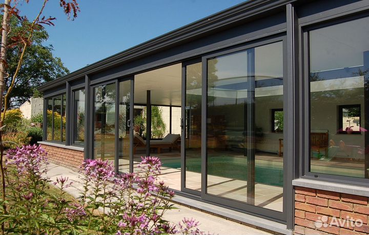 Алюминиевые окна и двери