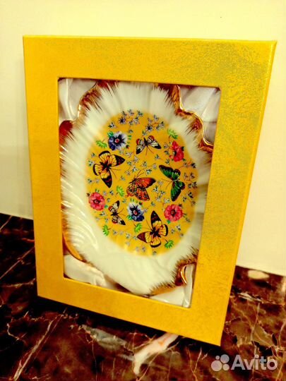 Декоративная тарелка - Arti M Collection - Бабочки