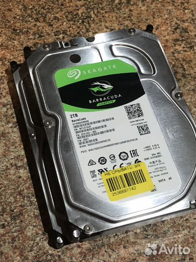 Жесткий диск 2 тб seagate