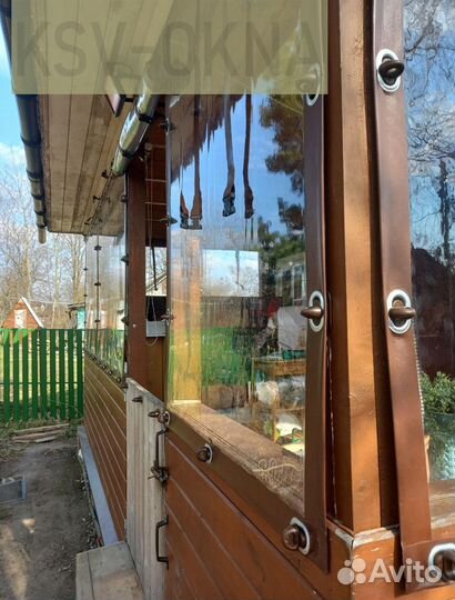 Мягкие окна на веранду