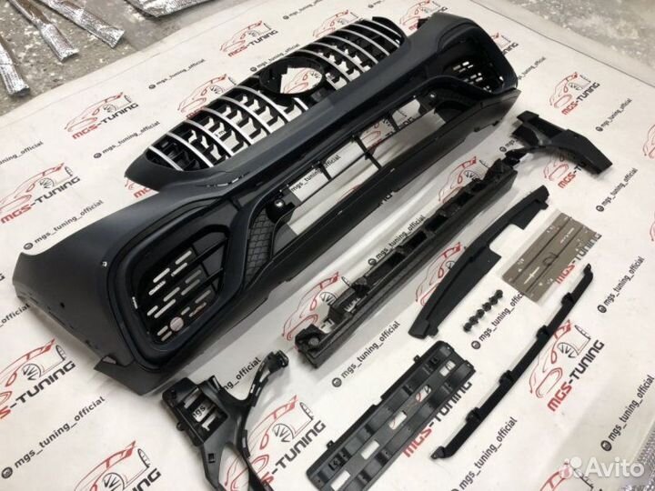 Бампер Mercedes Benz GLC Coupe стиль 63 AMG