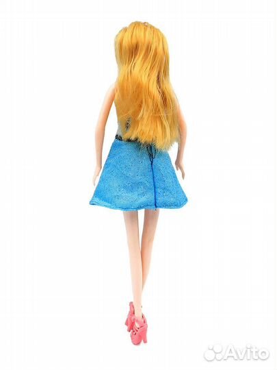 Кукла Sobia с сумкой в синем платье 30см BBL7780