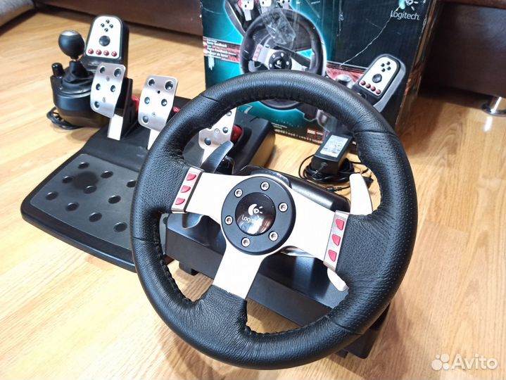 Руль Logitech G 27 с коробкой