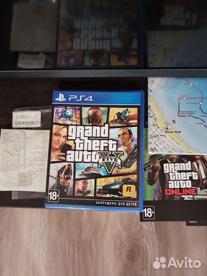 Диски на ps4 гта 5