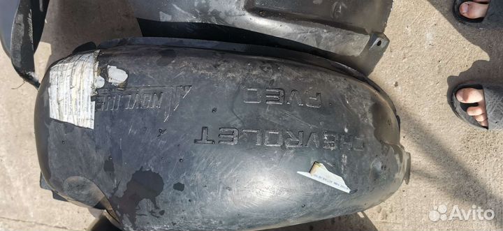 Подкрылки chevrolet aveo