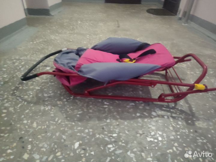Детские зимние санки