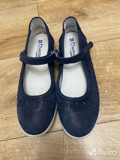 Туфли для девочки котофей