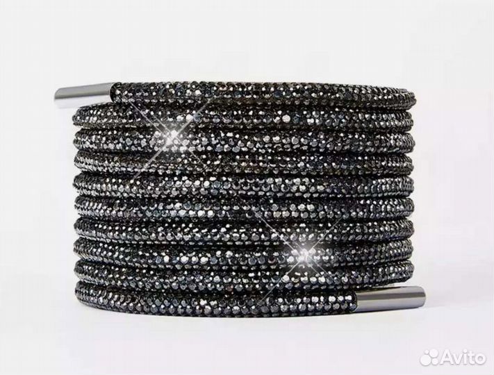 Шнурки со стразами