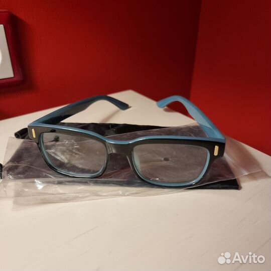 Очки имиджевые без диоптрий прозрачные новые