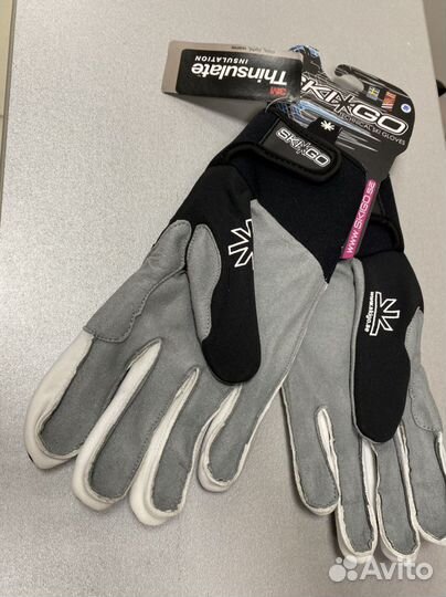 Перчатки лыжные SKI-GO thermo black