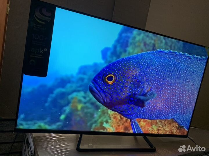 Телевизор 43 SMART 4K в максимальным фарше