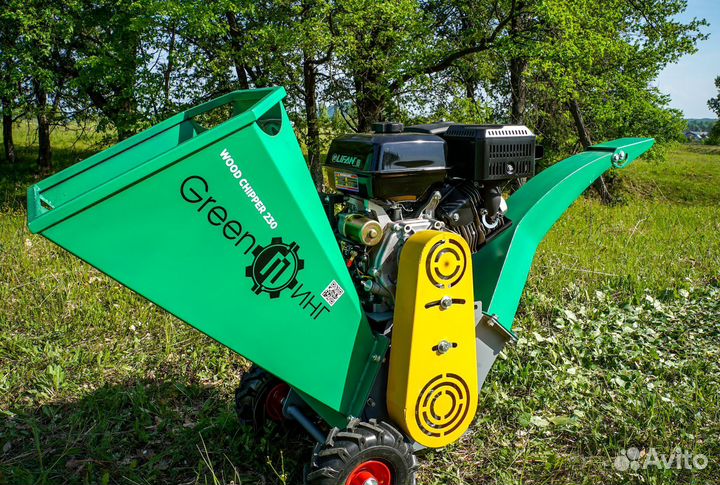 Измельчитель веток и древесины