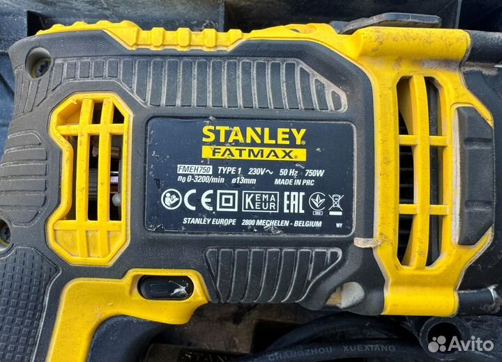 Stanley Fatmax fmeh750 дрель ударная. Доставка