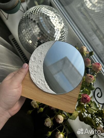 Зеркало «Luna» ручной работы