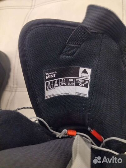 Ботинки для сноуборда Burton mint 8 Us