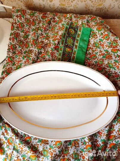 2 большие селедочницы СССР б/у