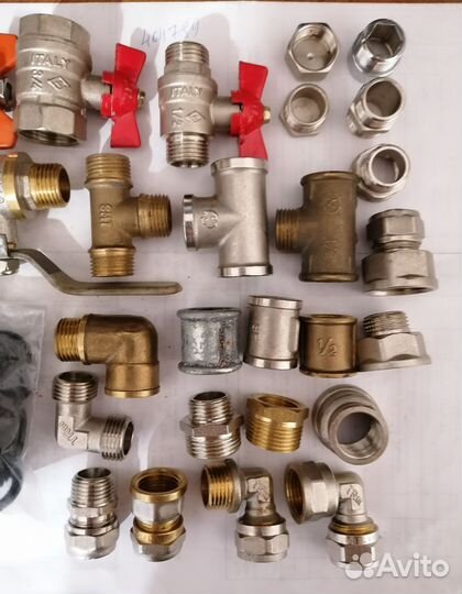 Фитинги для водоснабжения 1/2 и 3/4