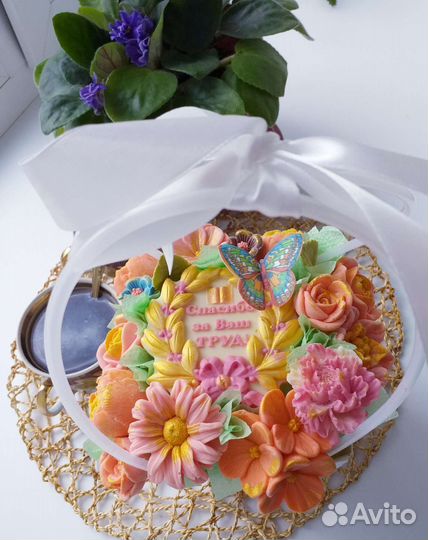 Букет цветов из шоколада, ручной работы