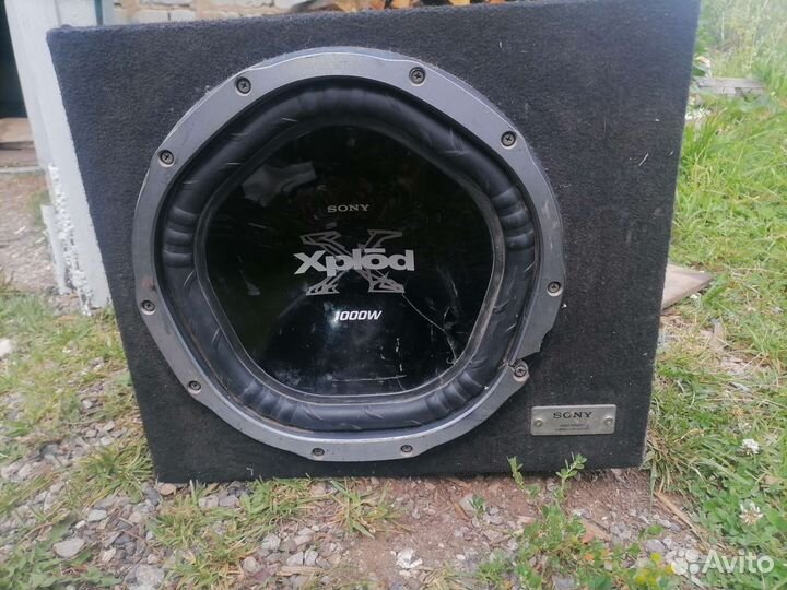 Сабвуфер sony xplod 1000w