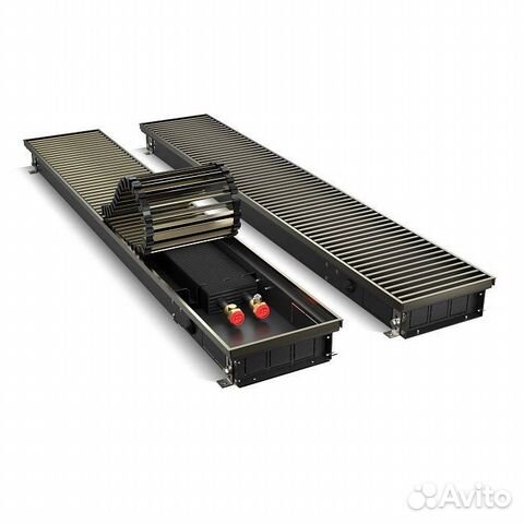 Внутрипольный конвектор с естественной конвекцией