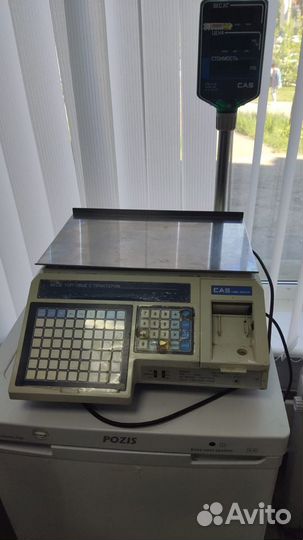 Весы с печатью этикеток CAS LP-15R