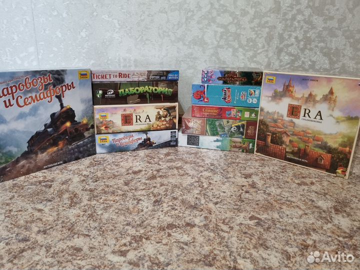 Настольные игры для детей и взрослых