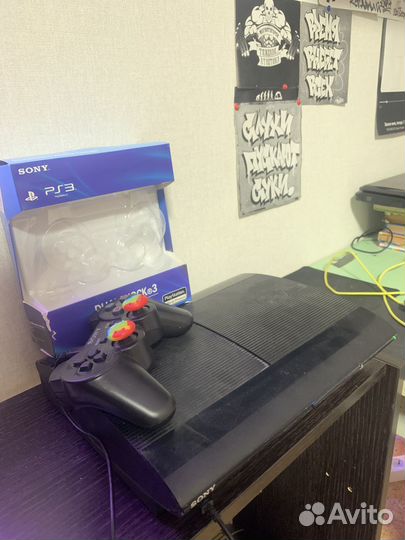Ps3 super slim 500gb прошитая