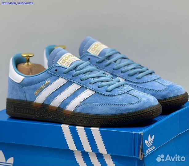 Кроссовки Adidas Spezial Blue (Арт.16084)