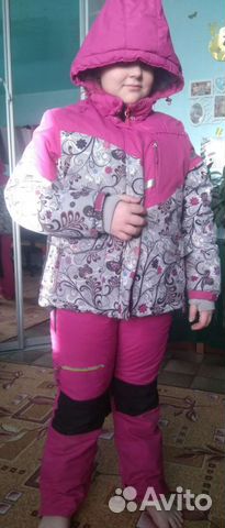 Зимний костюм для девочки