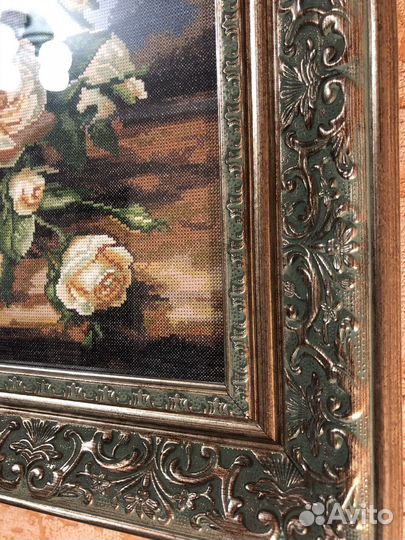 Картина вышитая крестом 