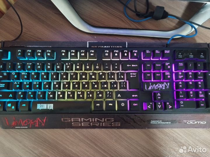 Клавиатура игровая qumo