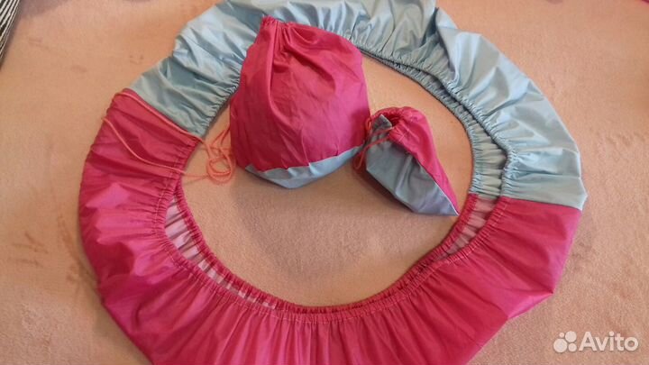 Мяч,скакалка + чехлы для аксессуаров худож. гимн