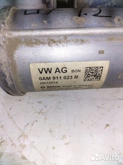 Стартер Volkswagen Golf 5G1 cjza 1.2 2014