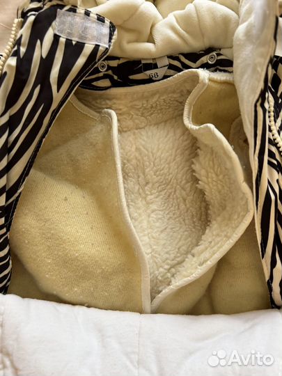 Зимний комбинезон для девочки 6 месяцев