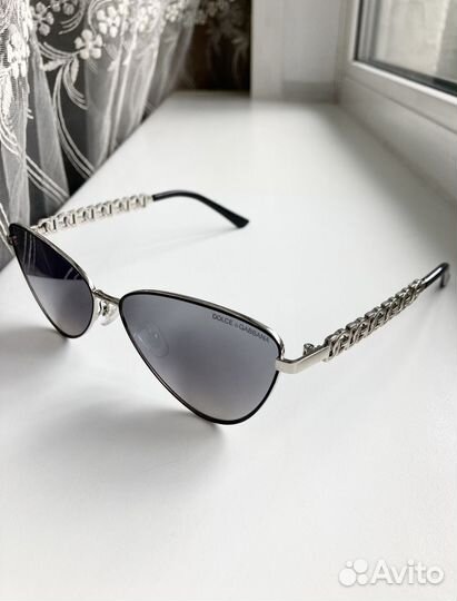 Очки Dolce Gabbana металлические женские (дефекты)