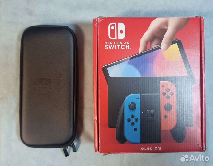 Nintendo Switch Oled (Красно-Синия)