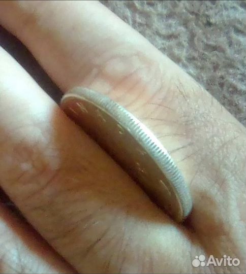 Канада. Георг 6. Индейцы в пироге. Серебро 800* VF