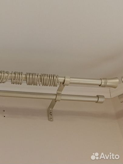 Карниз для штор металлический