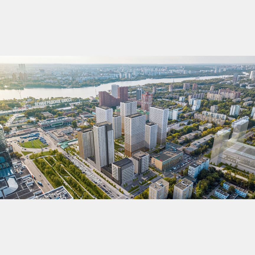 3-к. квартира, 85,3 м², 2/32 эт.